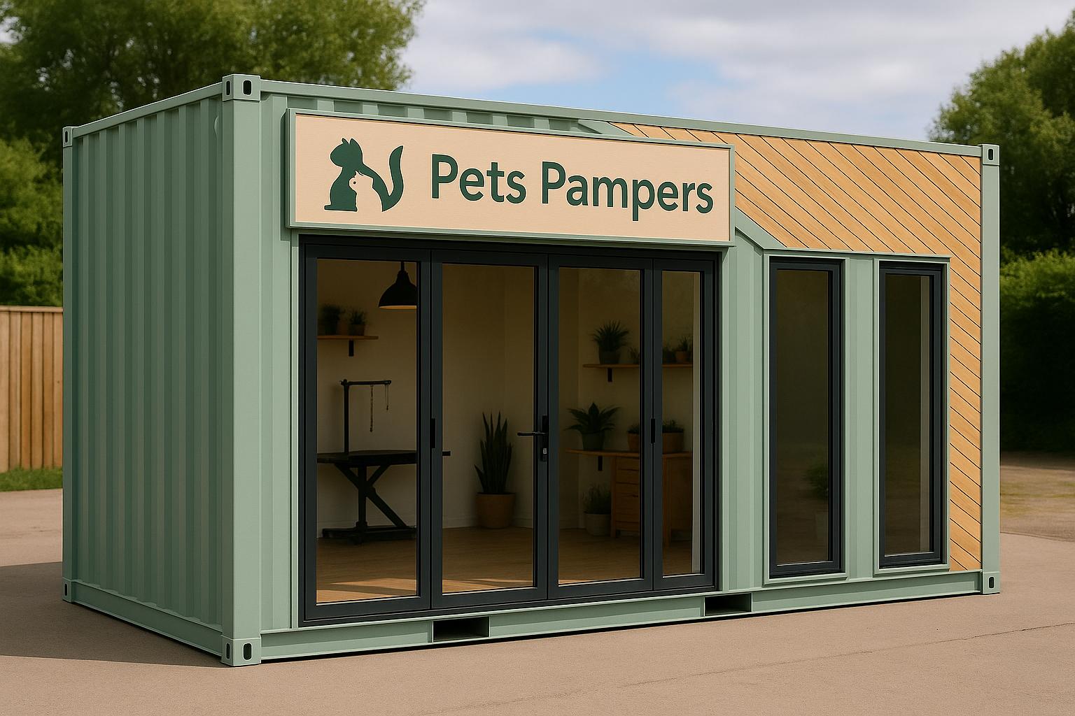 Container conversion - business premises
